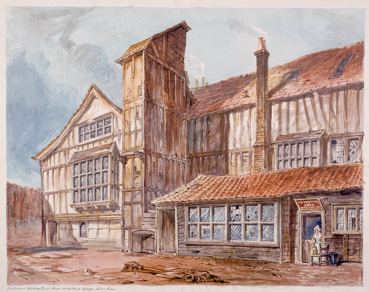 Milton Caddesi, Londra, c1804 by C Matthews