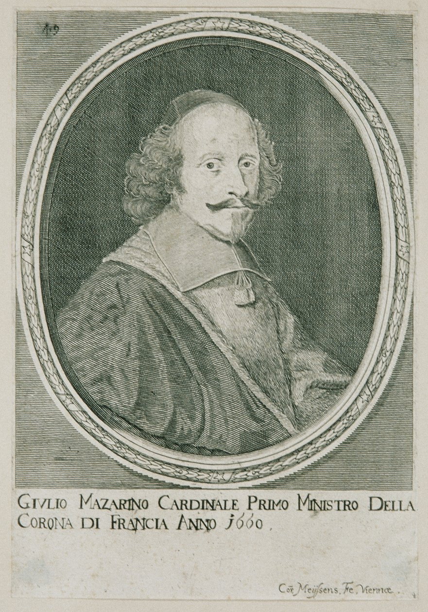 Kardinal Jules Mazarin by C. Mejssens
