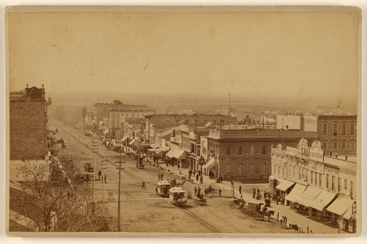 [West Side Main St., Salt Lake City Utah] by C. R. Savage