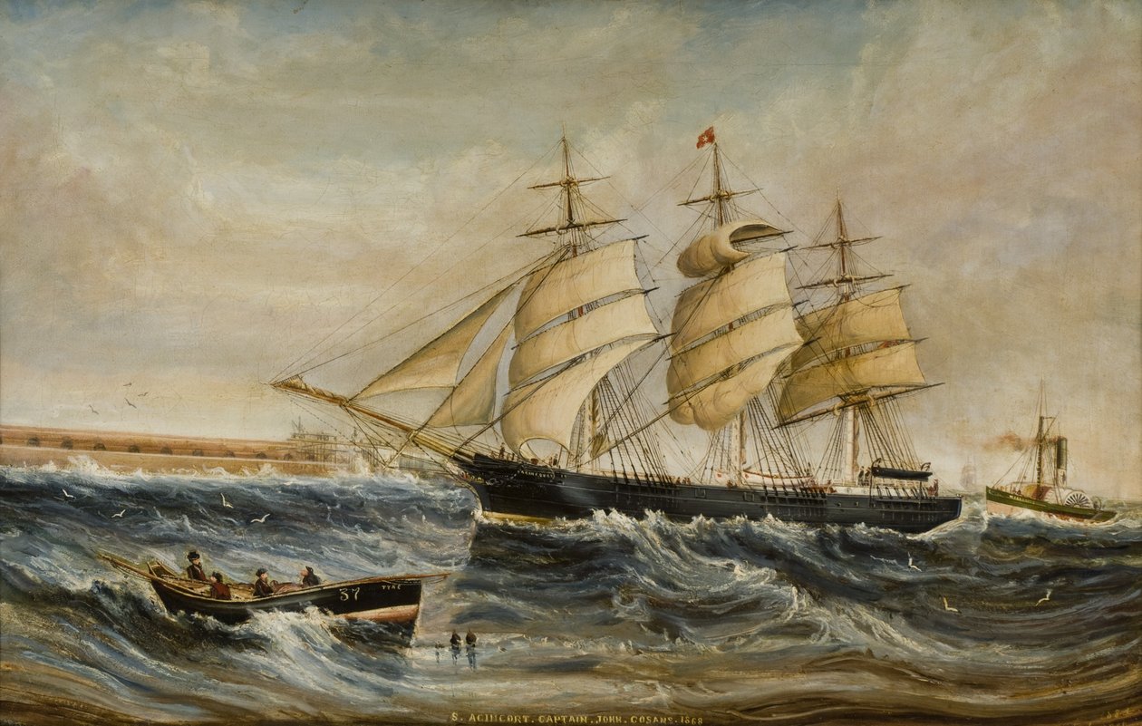 Tyne giren Agincourt by C. Robinson