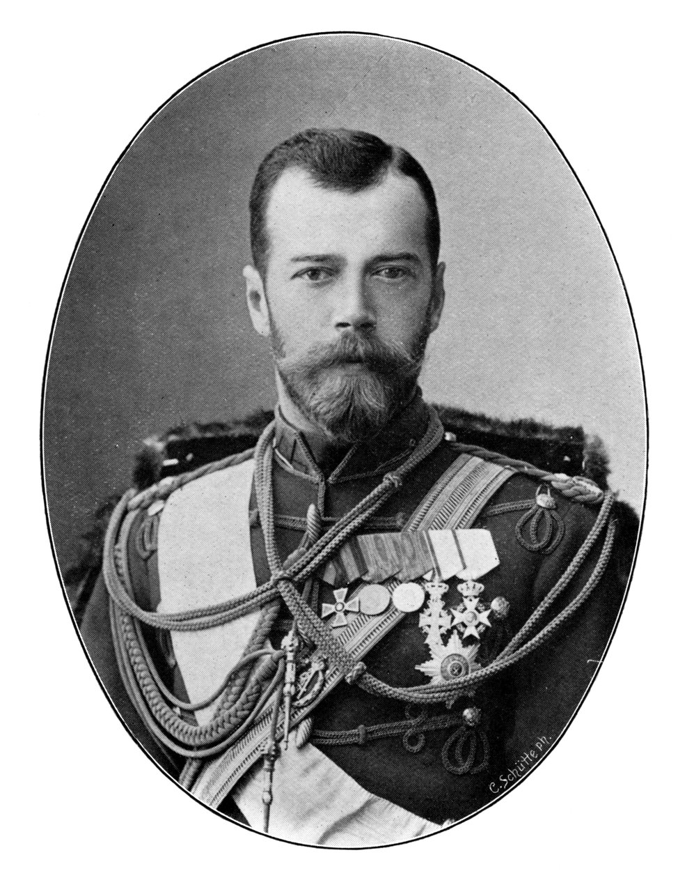 Rusya Çarı II. Nicholas, 1901. by C. Schutte