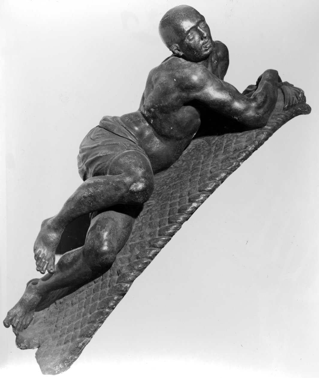 Melankoli, c.1670-1700 (oyma taş) by Caius Gabriel Cibber