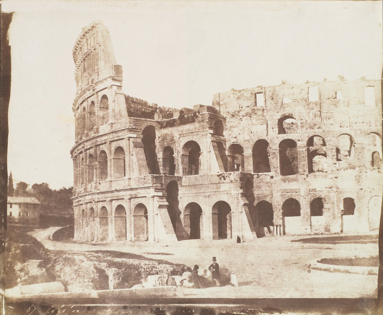 67. Kolezyum, Roma, İkinci Görünüm, Mayıs 1846. by Calvert Jones