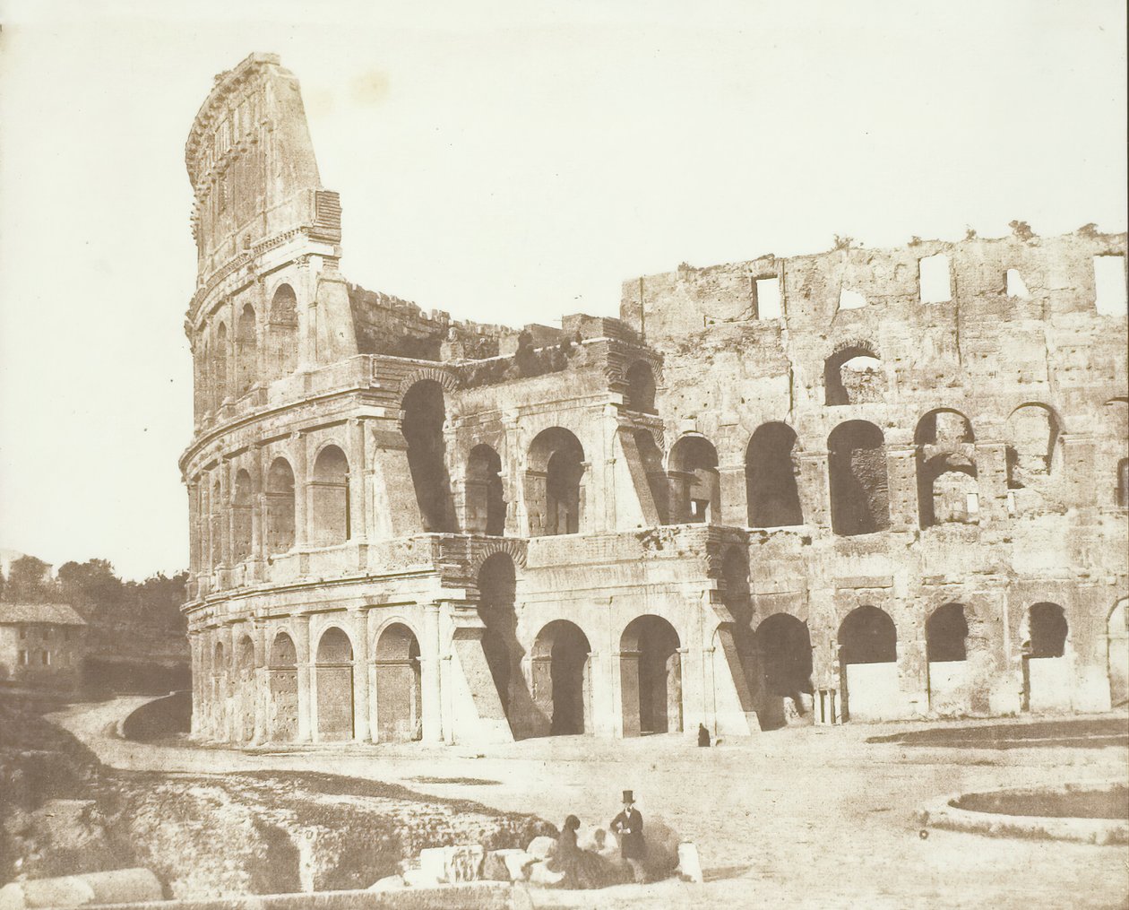 Kolezyum, Roma, 2. Görünüm, Mayıs 1846. by Calvert Jones