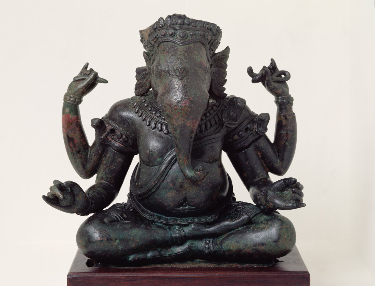 Ganesh, 12. yüzyıl sonu 13. yüzyıl başı, Angkor (bronz) by Cambodian School