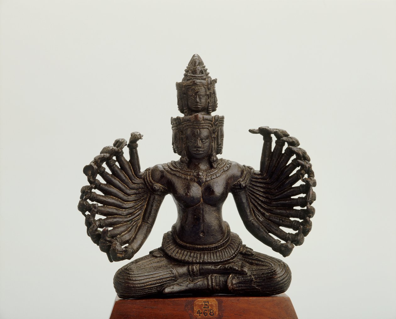 Prajnaparamita (bronz) by Cambodian School