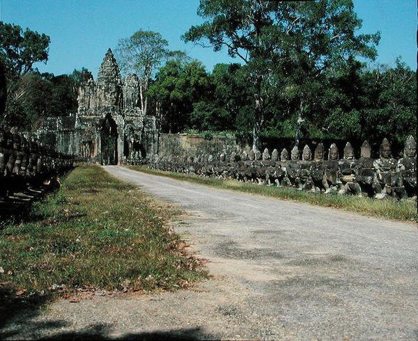 Güney kapısının görünümü (fotoğraf) by Cambodian