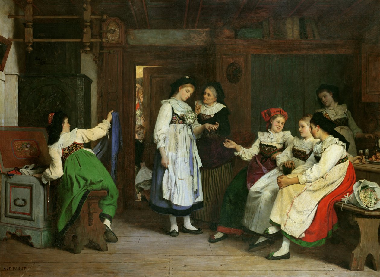 ಲೋವರ್ ಅಲ್ಸೇಸ್ ಟರ್ಕಿಯಲ್ಲಿ ಮದುವೆ by Camille Alfred Pabst