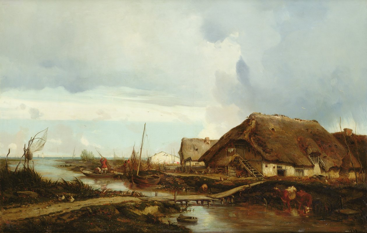 Inkombe ya Normandy, 1848 by Camille Flers