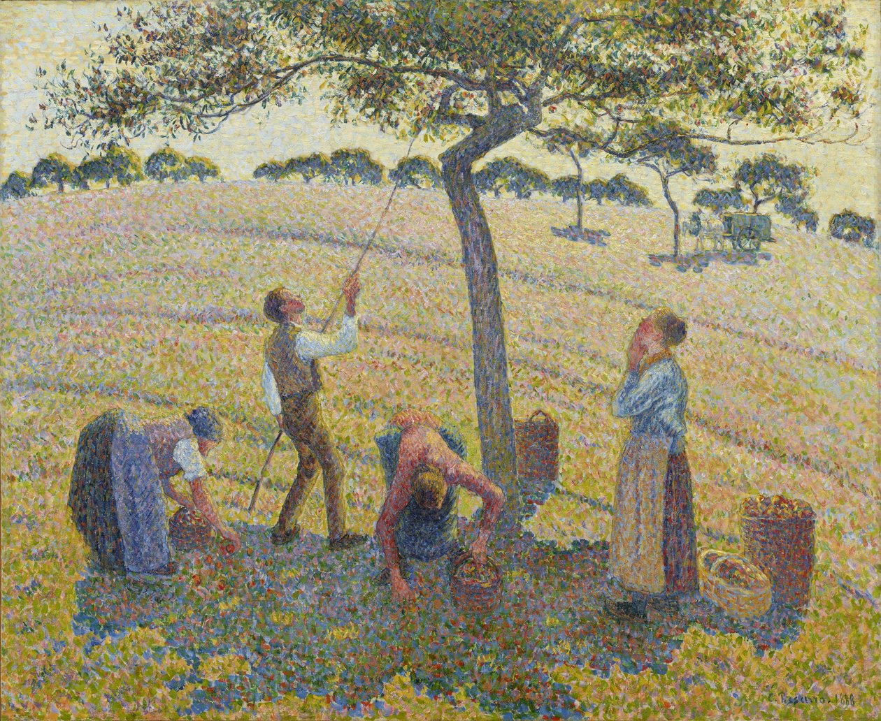 elma hasadı by Camille Jacob Pissarro