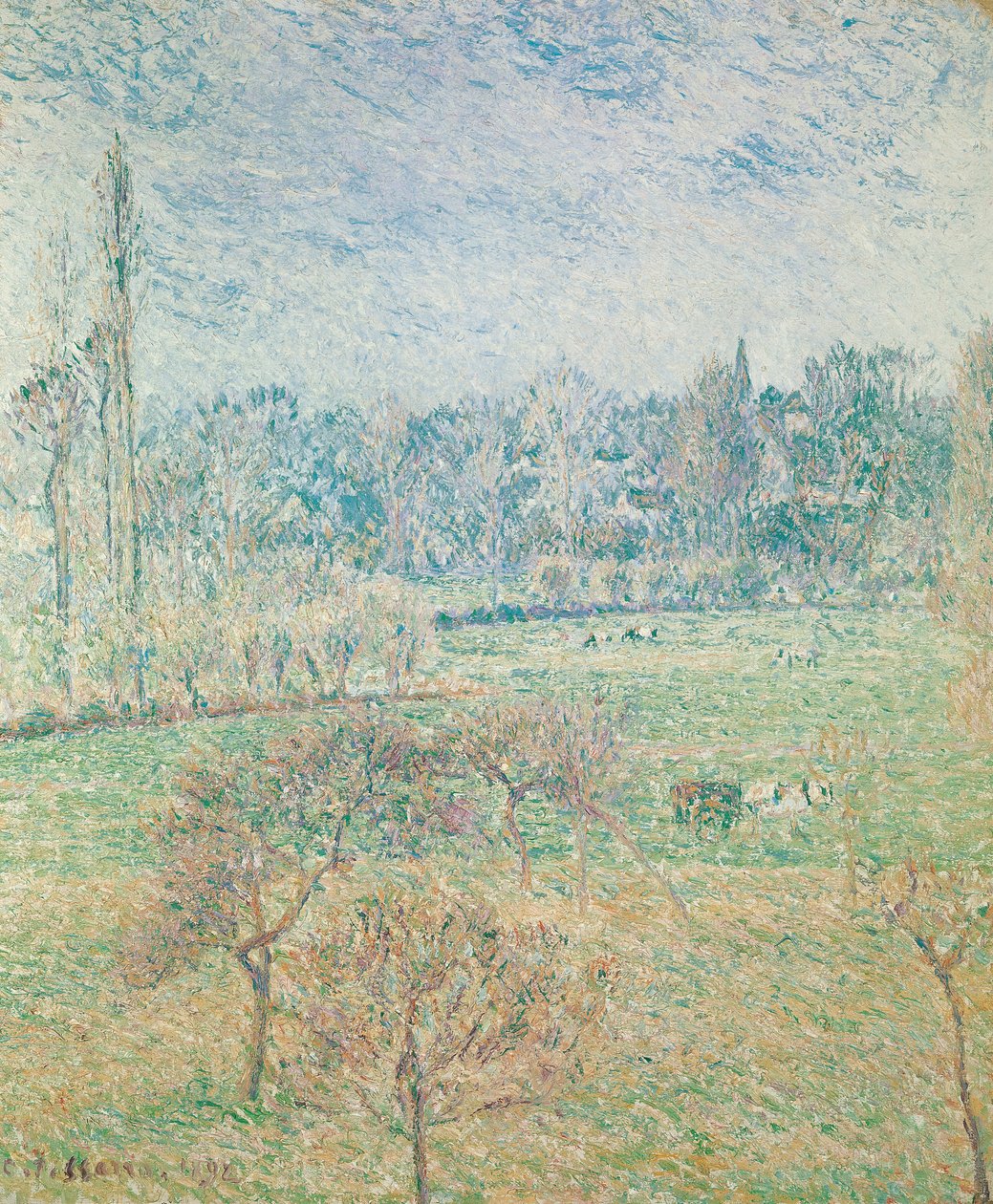 Sonbahar Sabahı, 1892 by Camille Jacob Pissarro