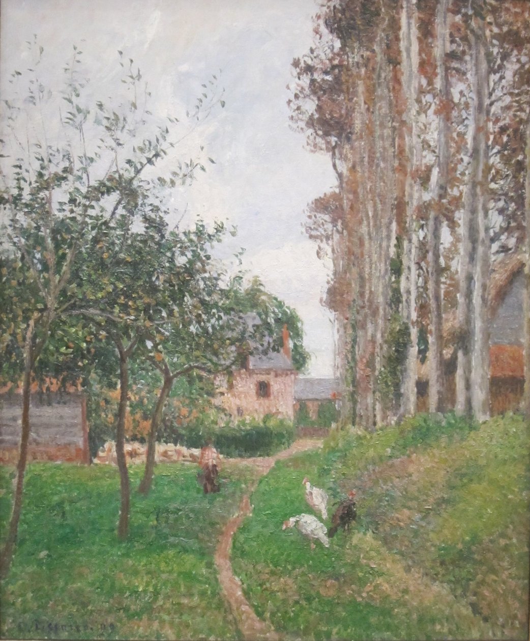 Gri Gün, Varengeville, Auberge du Manoir by Camille Jacob Pissarro