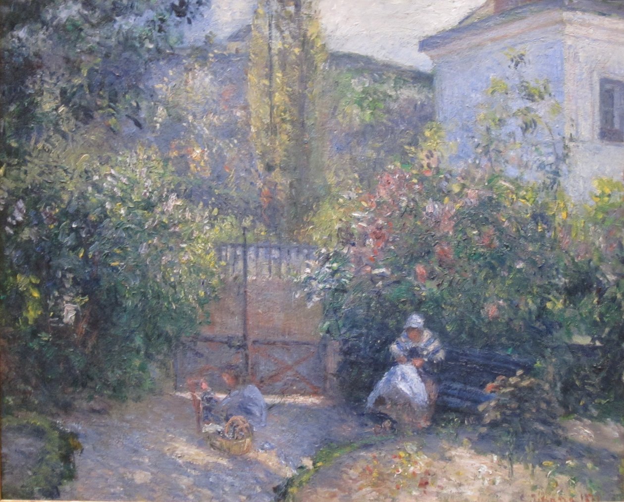 Ermitaj Bahçesi, Maison Rouge by Camille Jacob Pissarro