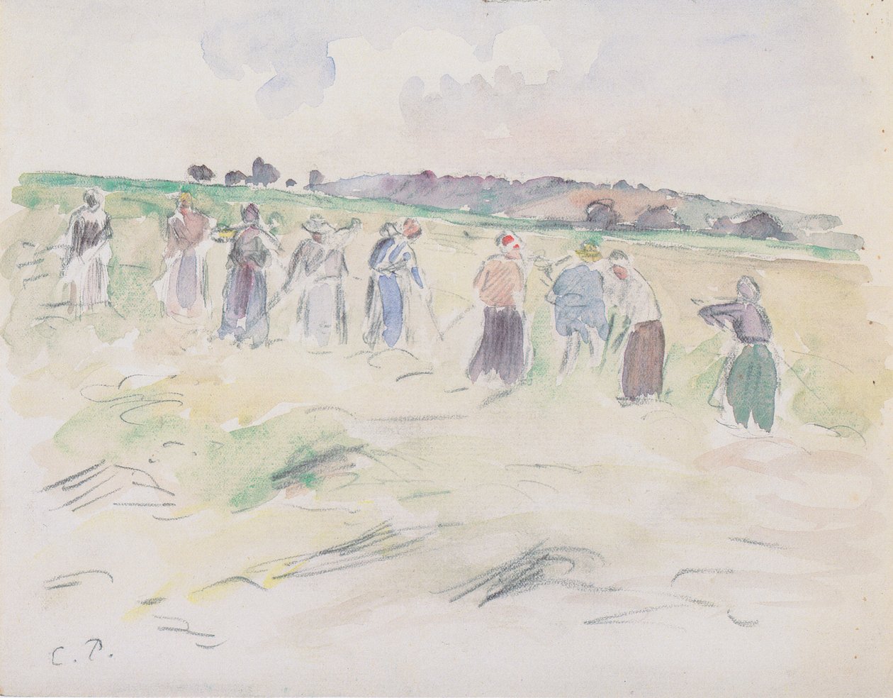 Heumahd by Camille Jacob Pissarro