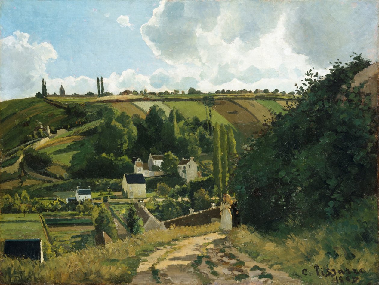 Jalais Tepesi by Camille Jacob Pissarro