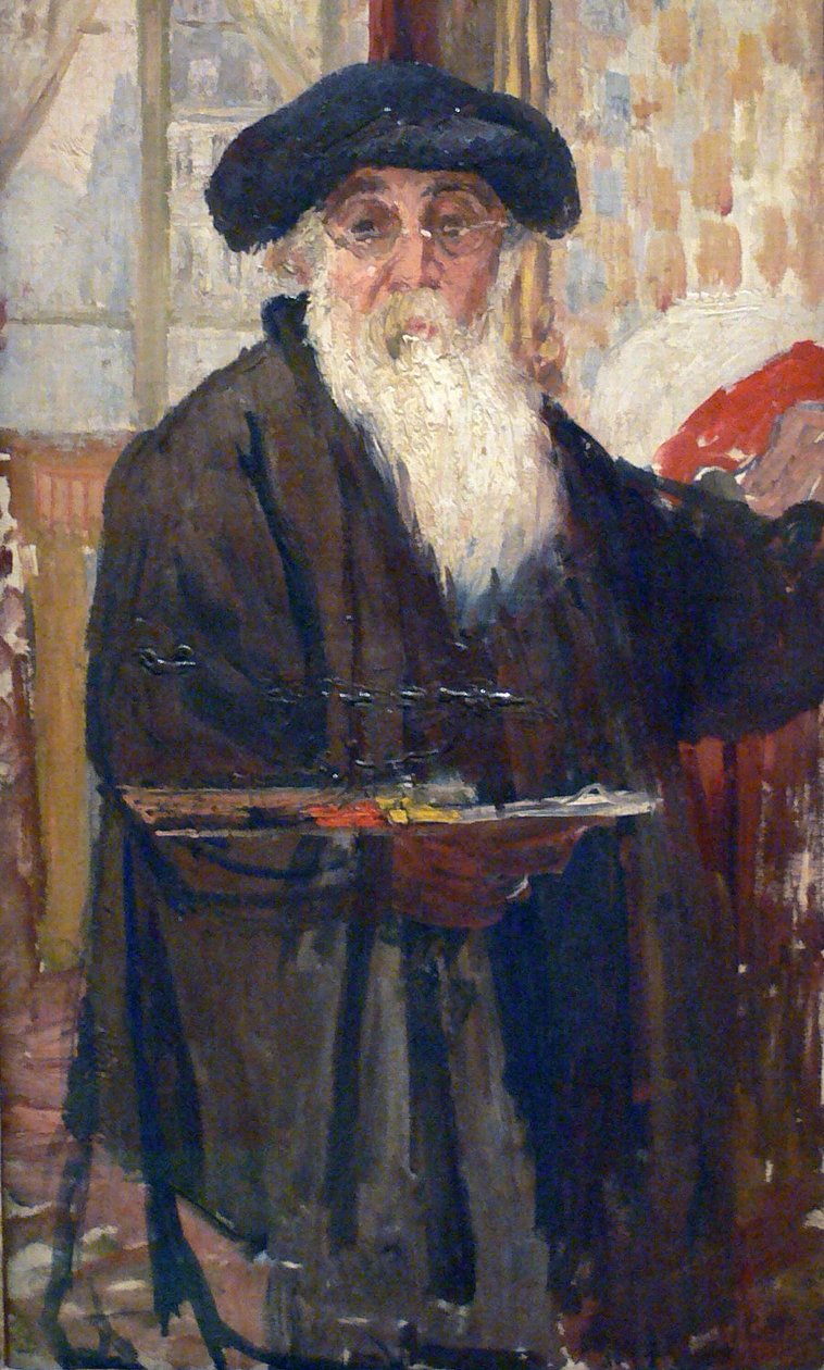 kendi portre by Camille Jacob Pissarro