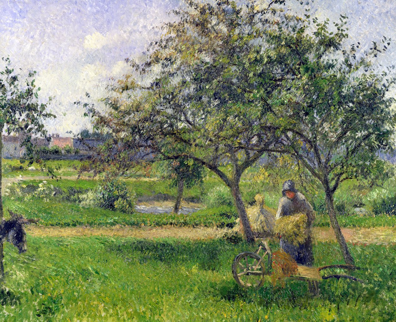 El Arabası, Orchard, c.1881 by Camille Jacob Pissarro