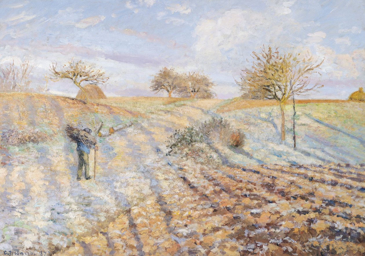 Beyaz Don, 1873 by Camille Jacob Pissarro
