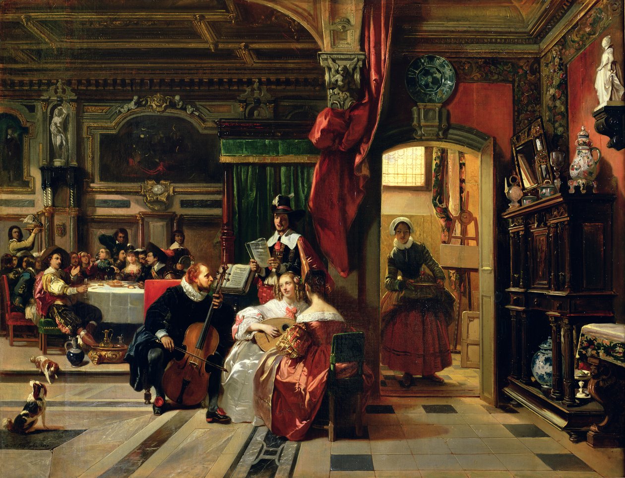 Sir Anthony van Dyck (1599-1641), Londra, 1837 by Camille Joseph Etienne Roqueplan