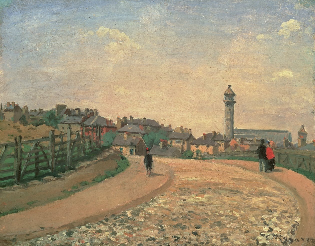 Kristal Saray, Yukarı Norwood by Camille Jacob Pissarro