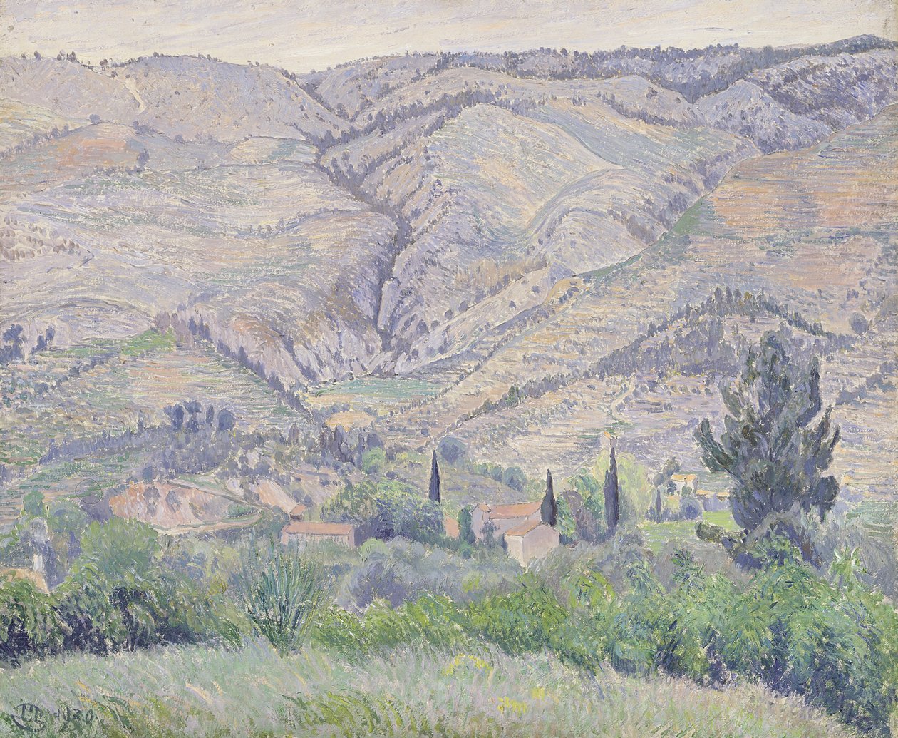 Le Ragas, near Toulon, c.1930  by Camille Jacob Pissarro