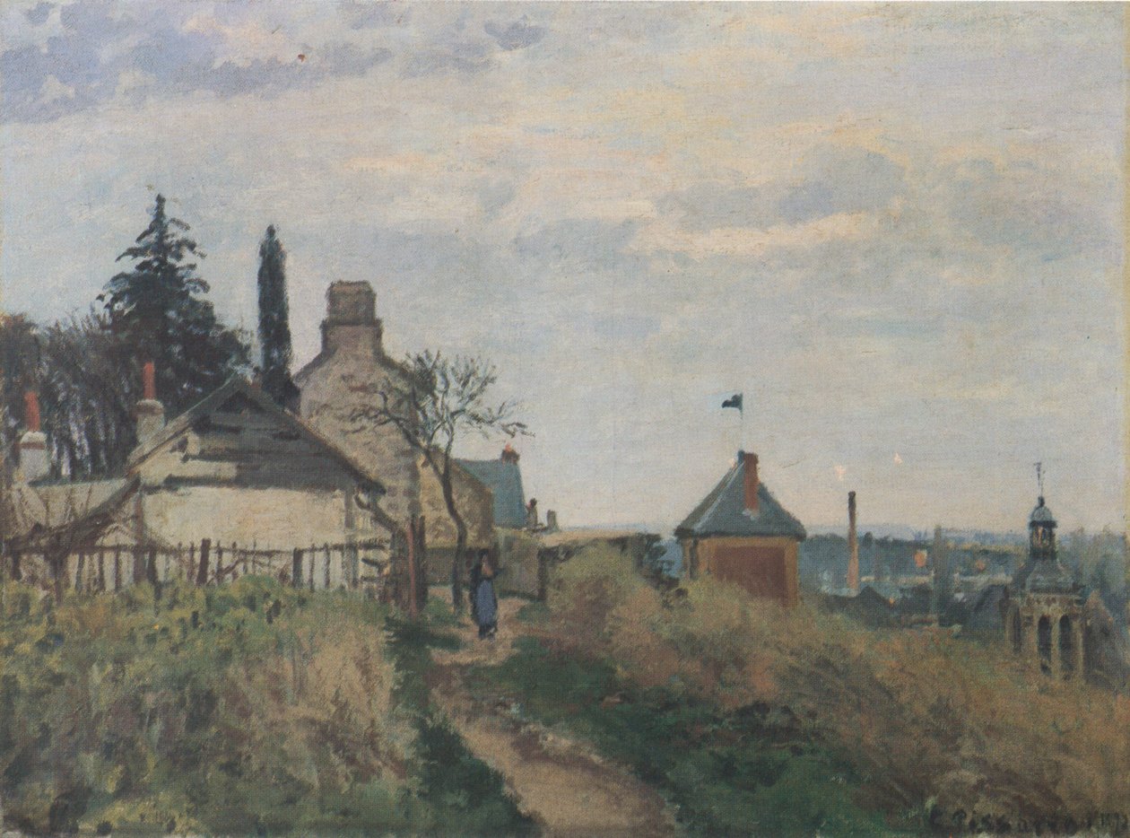 Adliye, Pontoise by Camille Jacob Pissarro