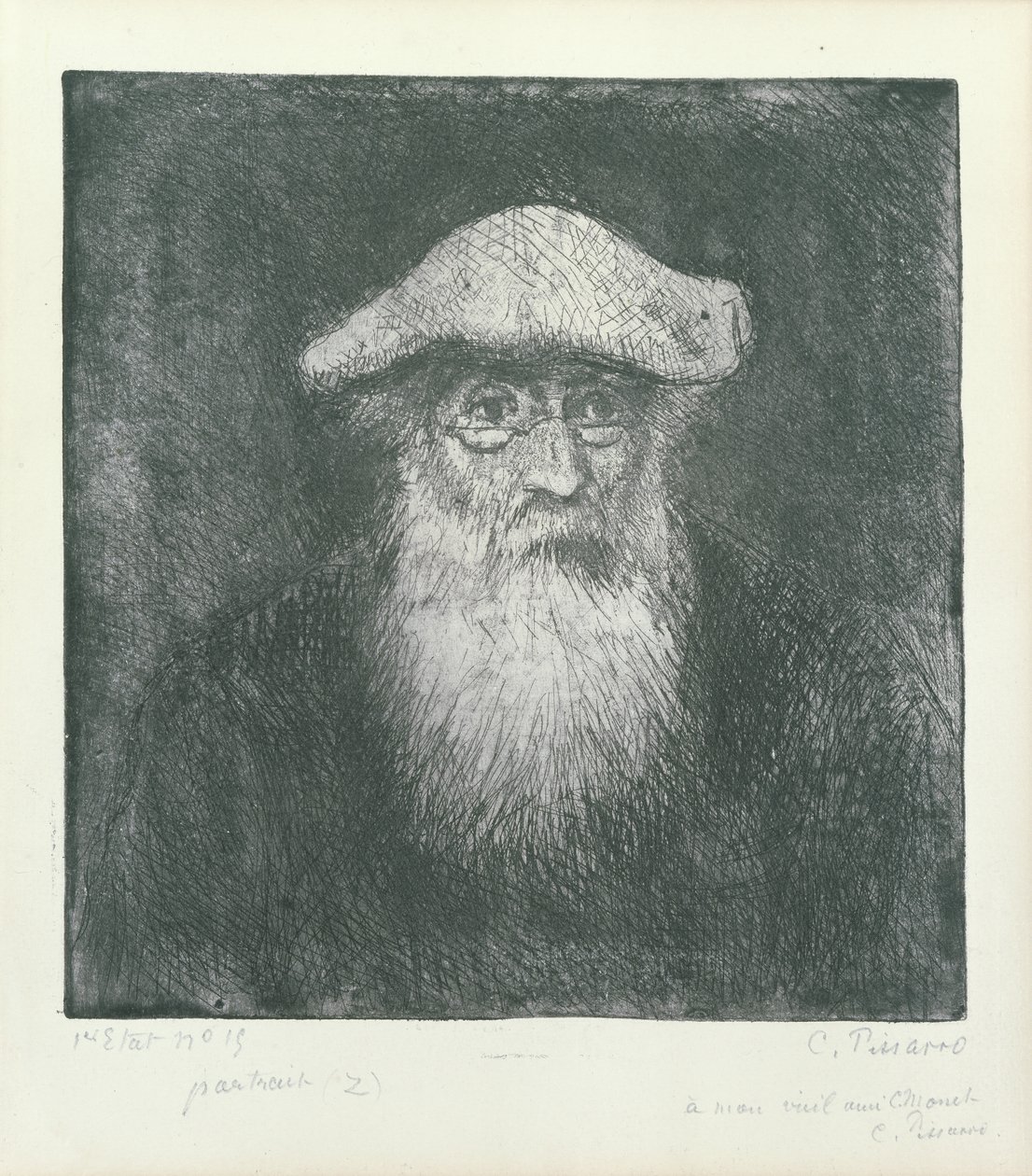 Otoportre by Camille Jacob Pissarro