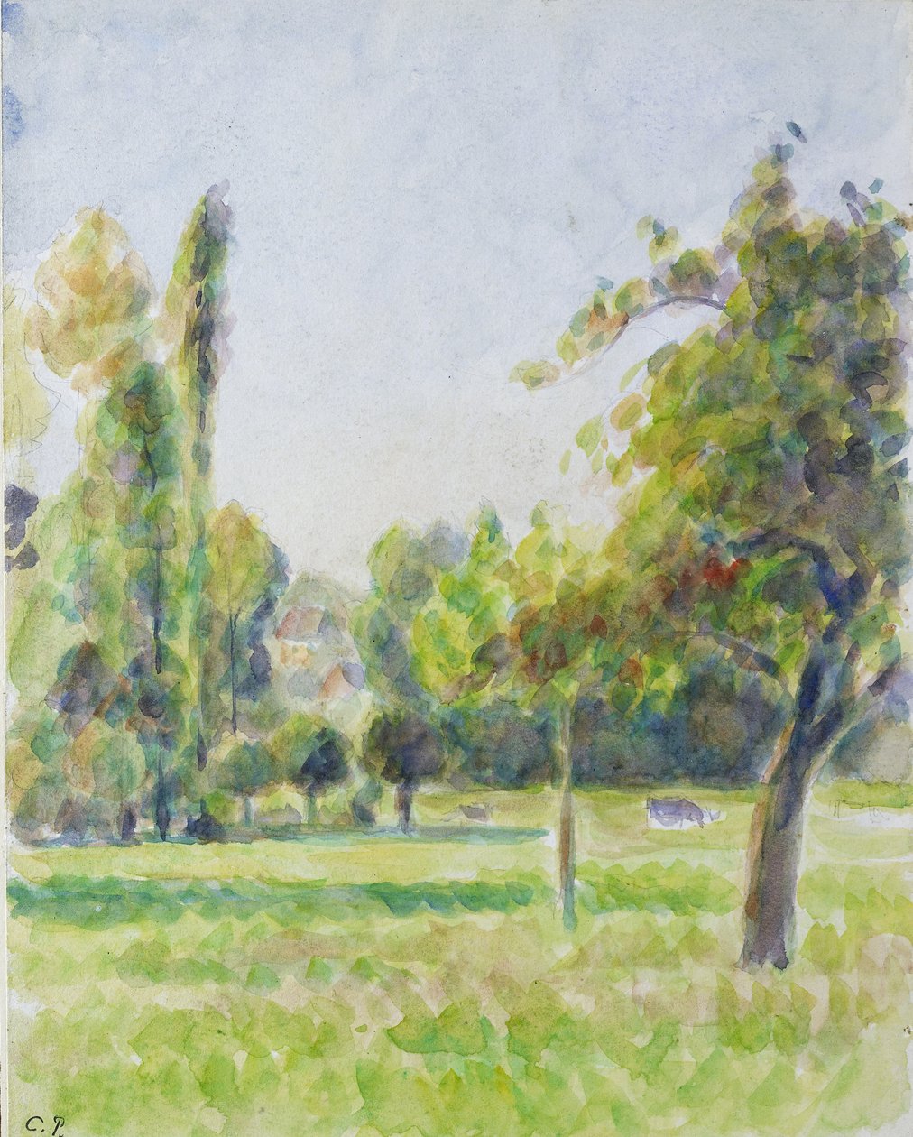 Sanatçının Eragny-sur-Epte