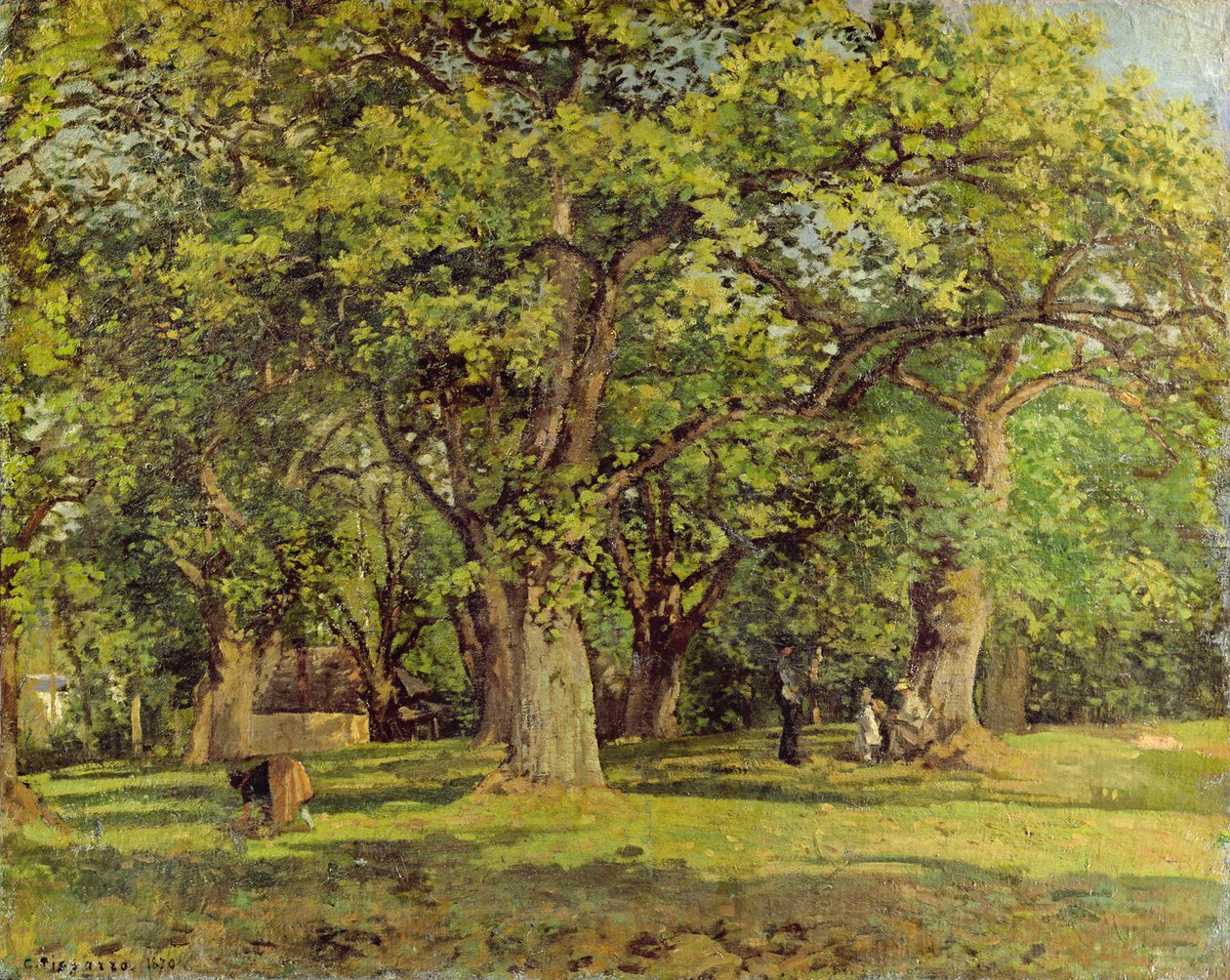 Orman, 1870 by Camille Jacob Pissarro