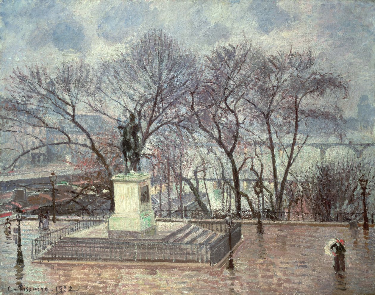 Pont Neuf, Paris, 1902 by Camille Jacob Pissarro