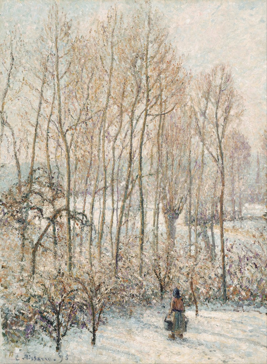 Karda Sabah Güneşi, Eragny-sur-Epte by Camille Jacob Pissarro