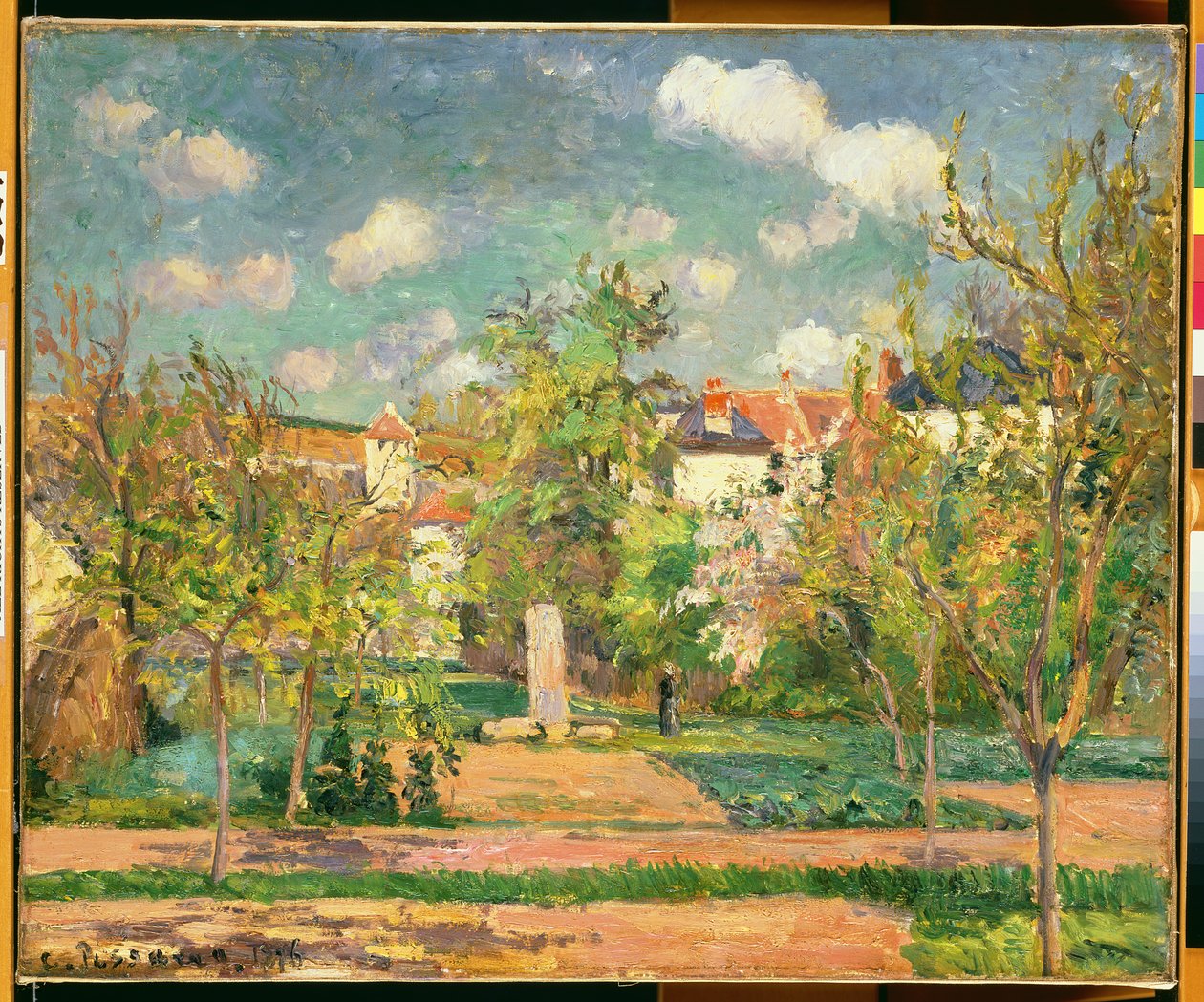 Bahçe, c.1876 by Camille Jacob Pissarro
