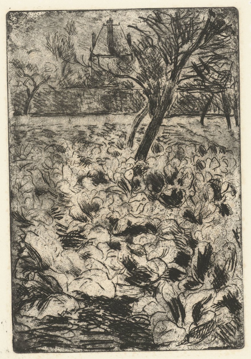 yumru alan şampiyon de choix by Camille Jacob Pissarro