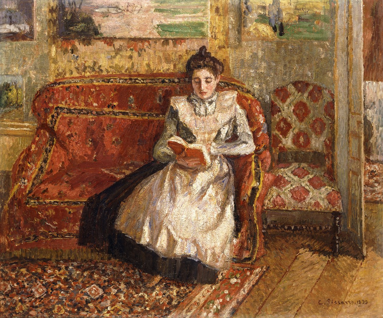 Jeanne Okuma, 1899 by Camille Jacob Pissarro