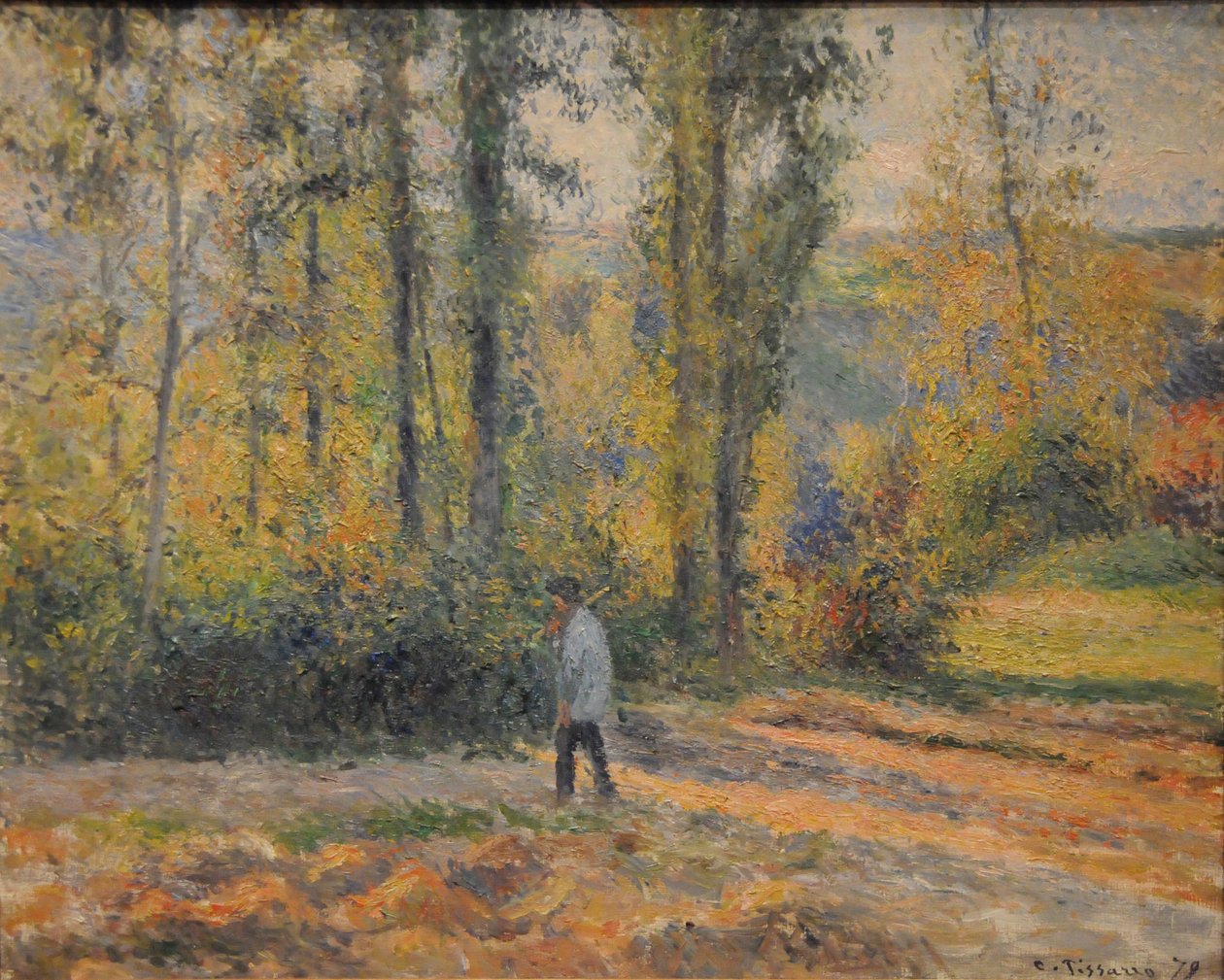 Bir Avcı ile Manzara, Pontoise