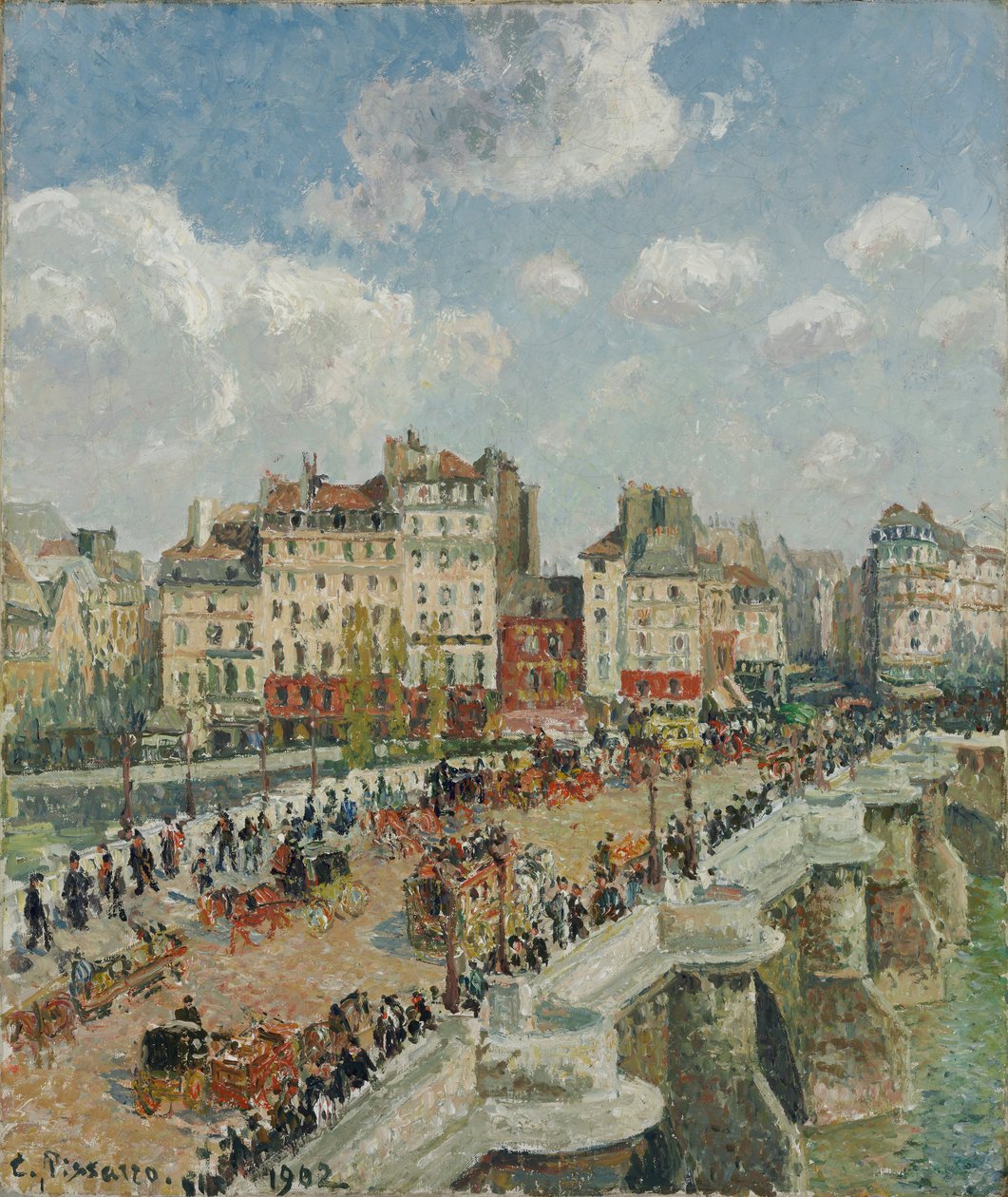 Yeni Köprü, 1902 by Camille Jacob Pissarro