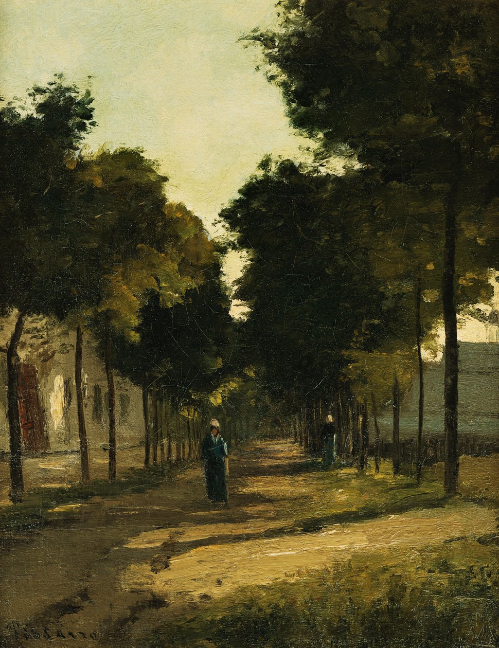 Yol; La Rota, c. 1870 by Camille Jacob Pissarro