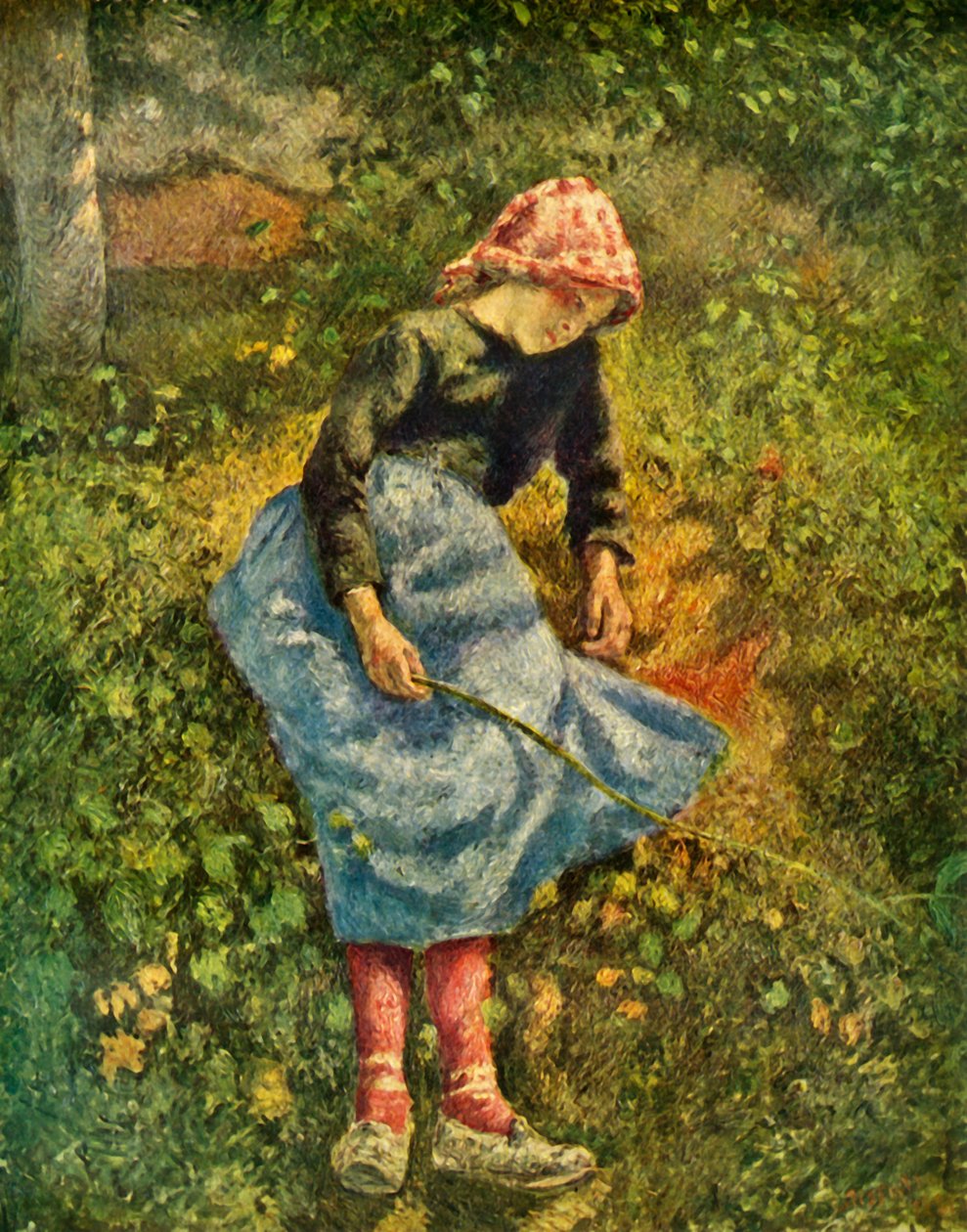 Oturan Köylü Kadın, 1881, 1939. by Camille Jacob Pissarro