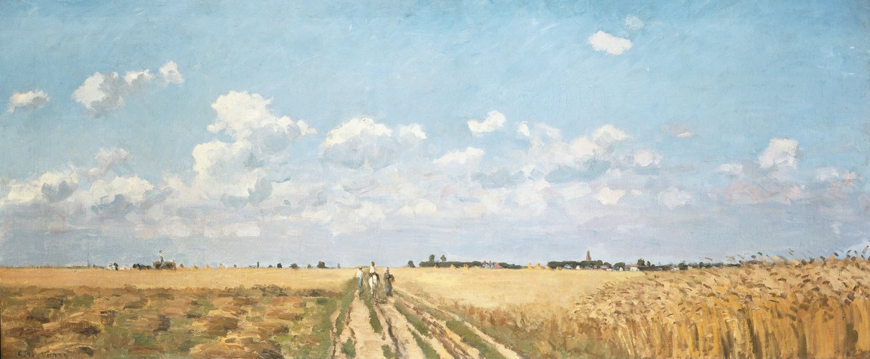 Yaz, 1872 by Camille Jacob Pissarro