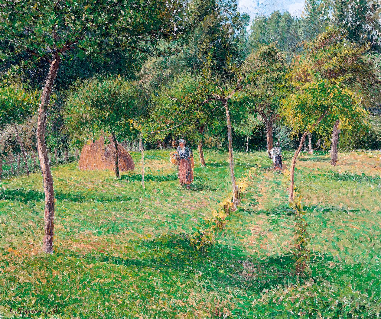 Éragny'deki Meyve Bahçesi, 1896 by Camille Jacob Pissarro