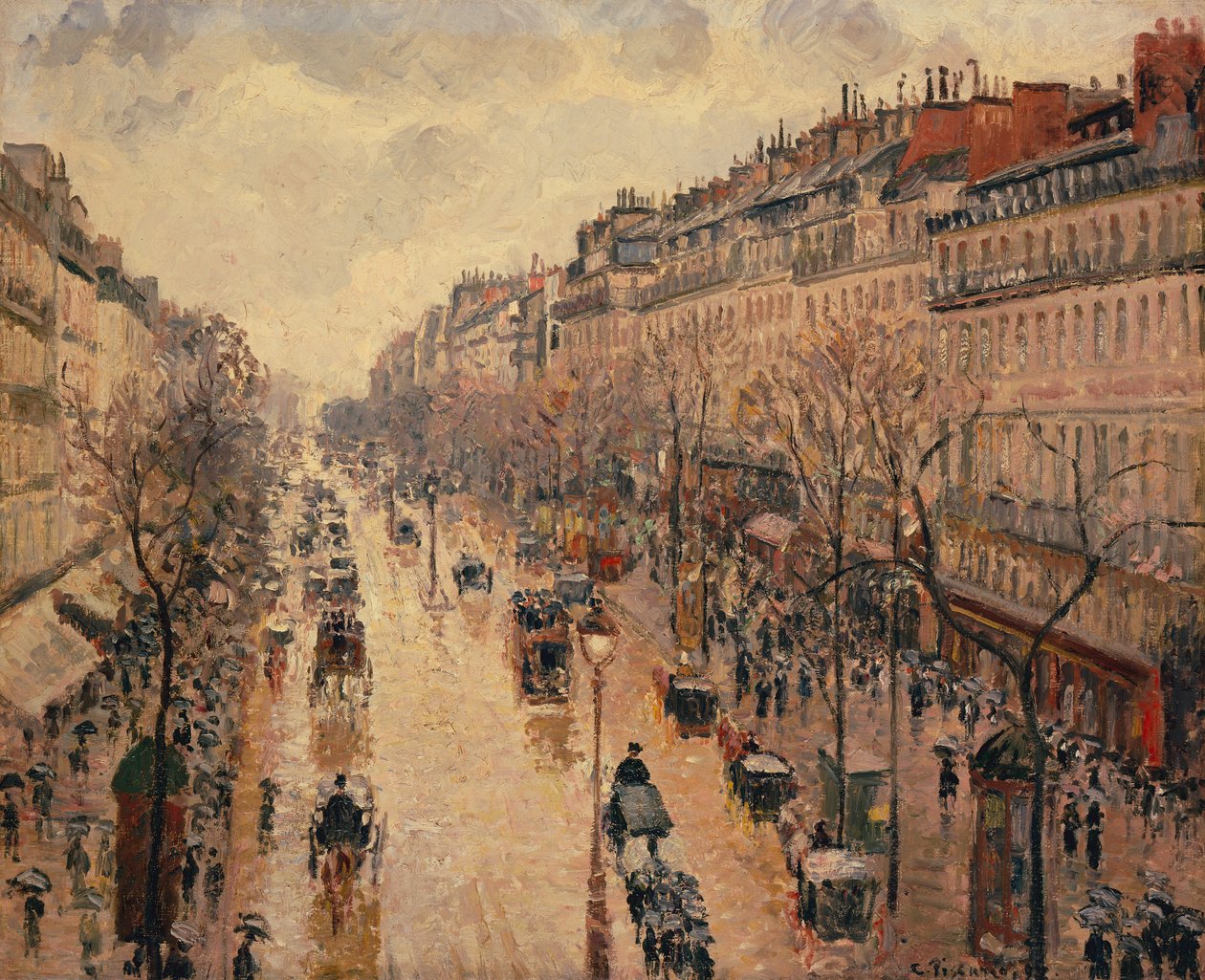 Bilinmeyen resim by Camille Jacob Pissarro