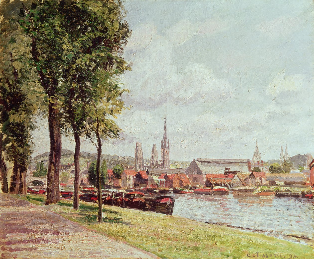 Bilinmeyen resim by Camille Jacob Pissarro