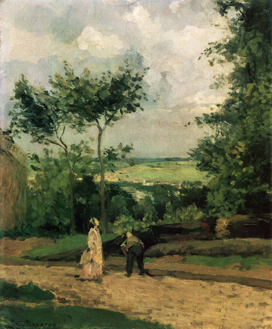 Bilinmeyen resim by Camille Jacob Pissarro