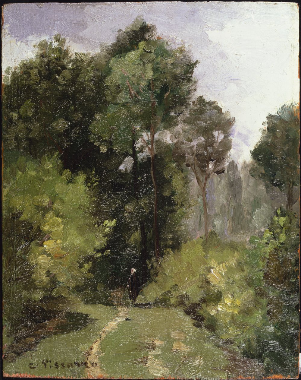 Ağaçların Altında, 1864 by Camille Jacob Pissarro