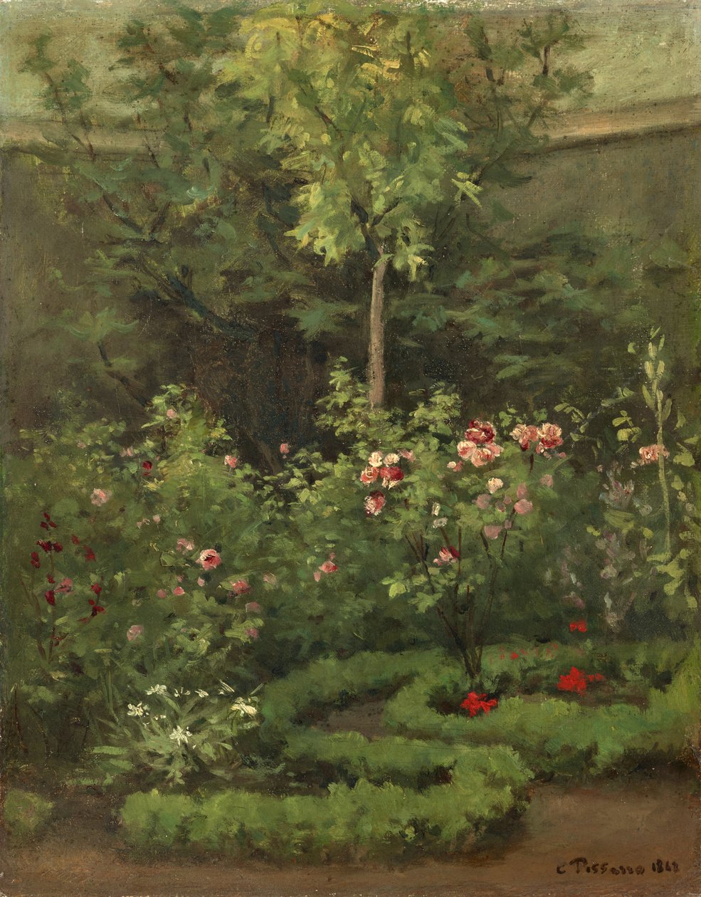 Bir Gül Bahçesi by Camille Jacob Pissarro
