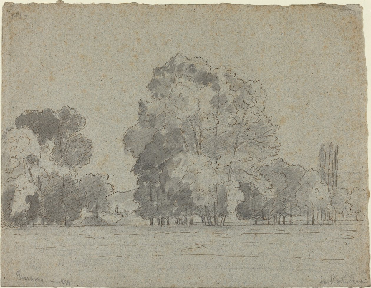 Ağaç Korusu by Camille Pissarro
