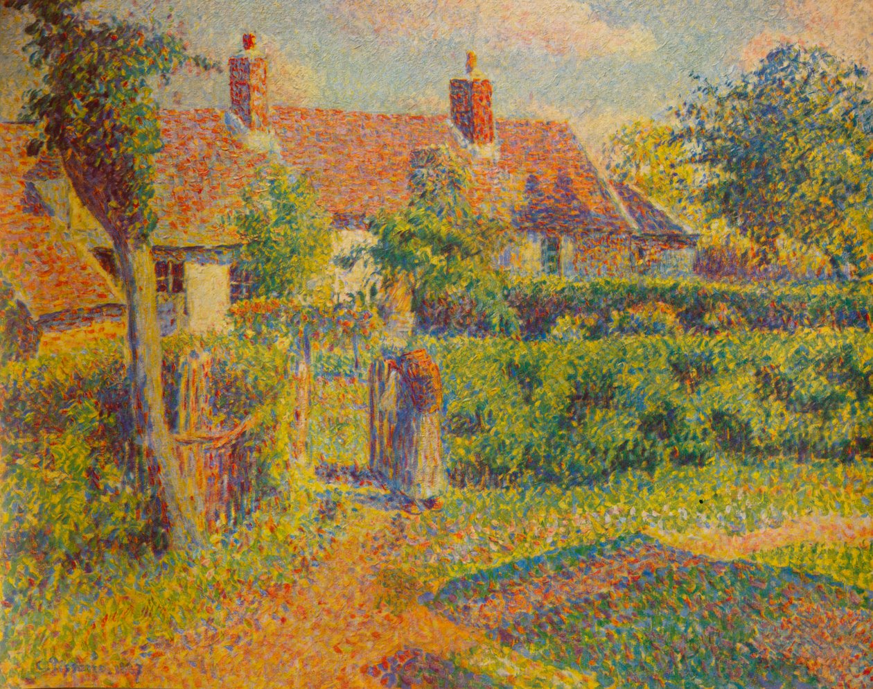 La Chaumiere, 1887 1935 by Camille Jacob Pissarro