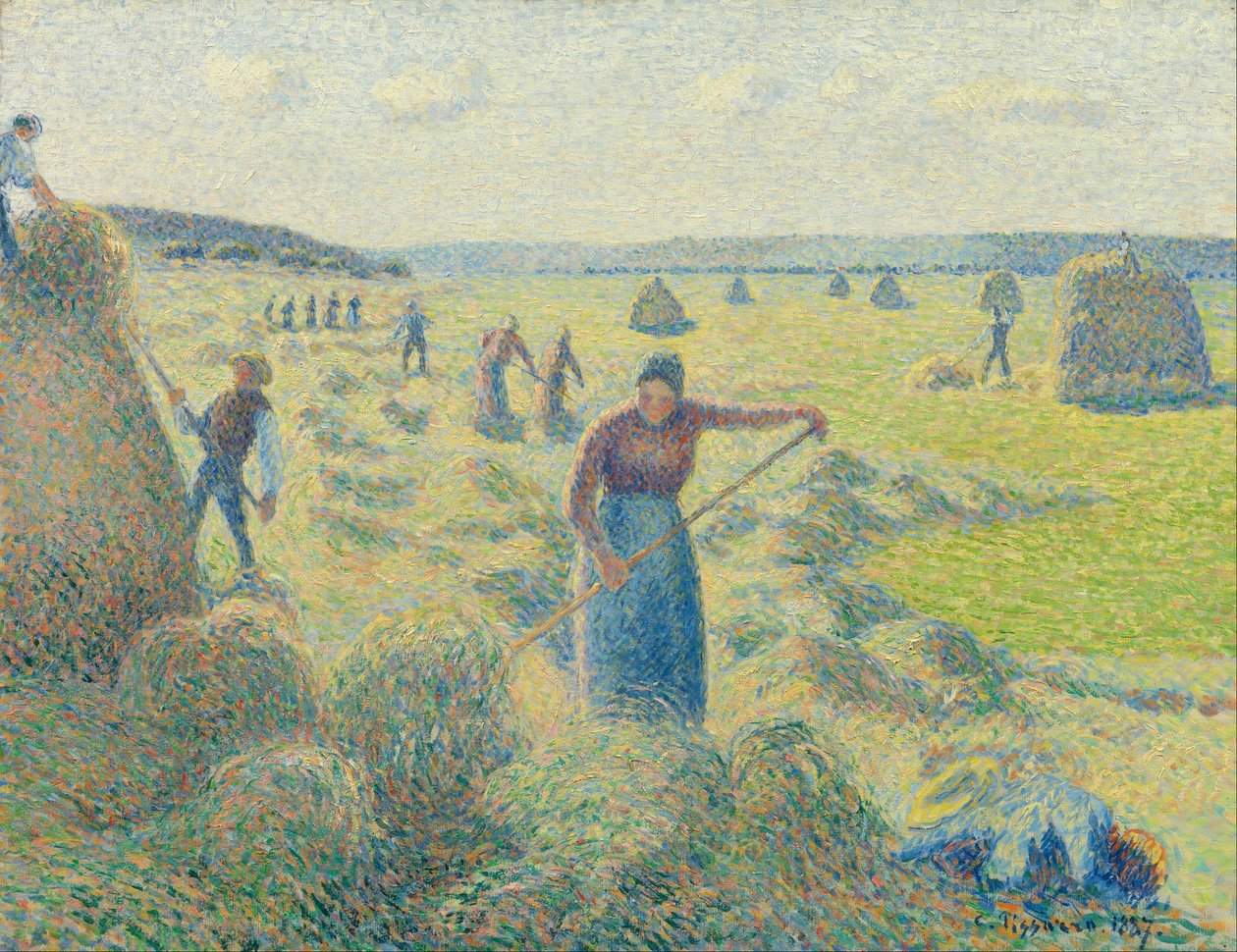 Saman Hasadı, Éragny by Camille Jacob Pissarro