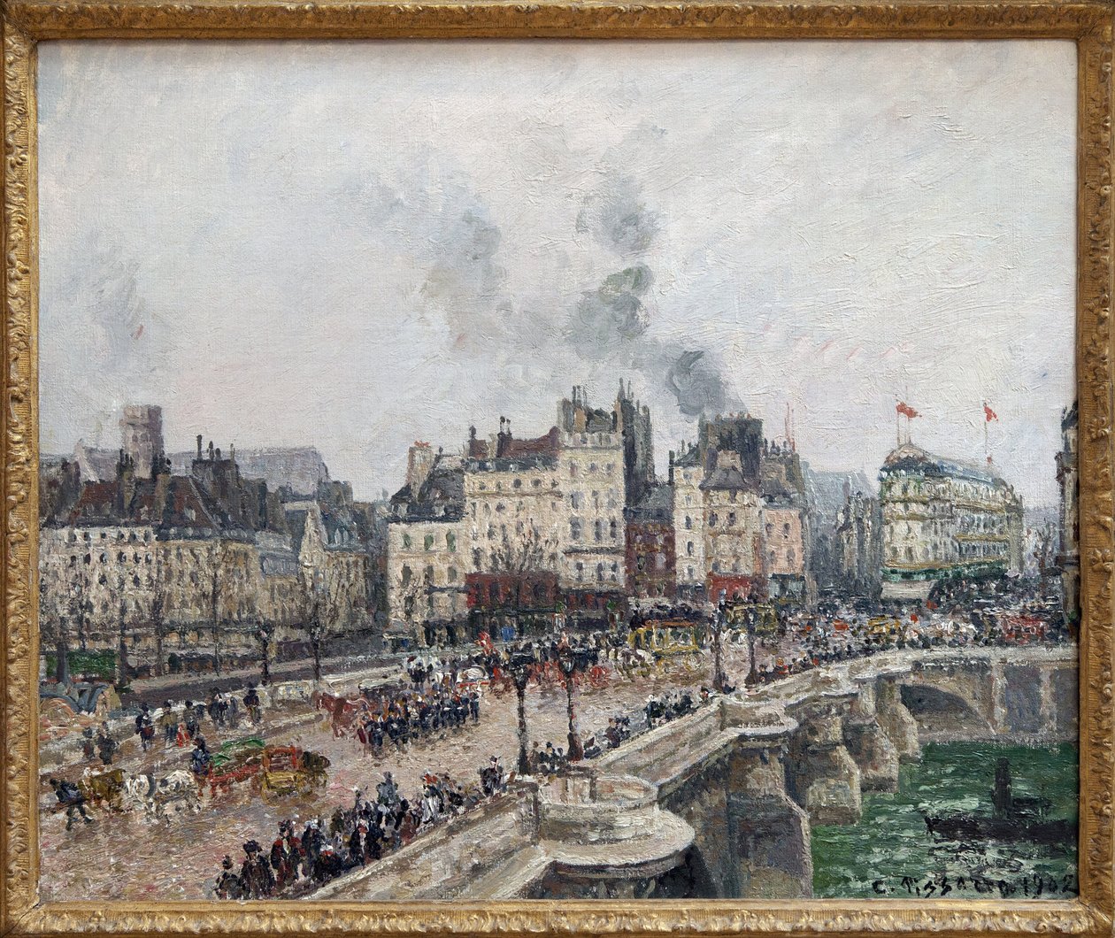 Le Pont Neuf, Camille Pissarro