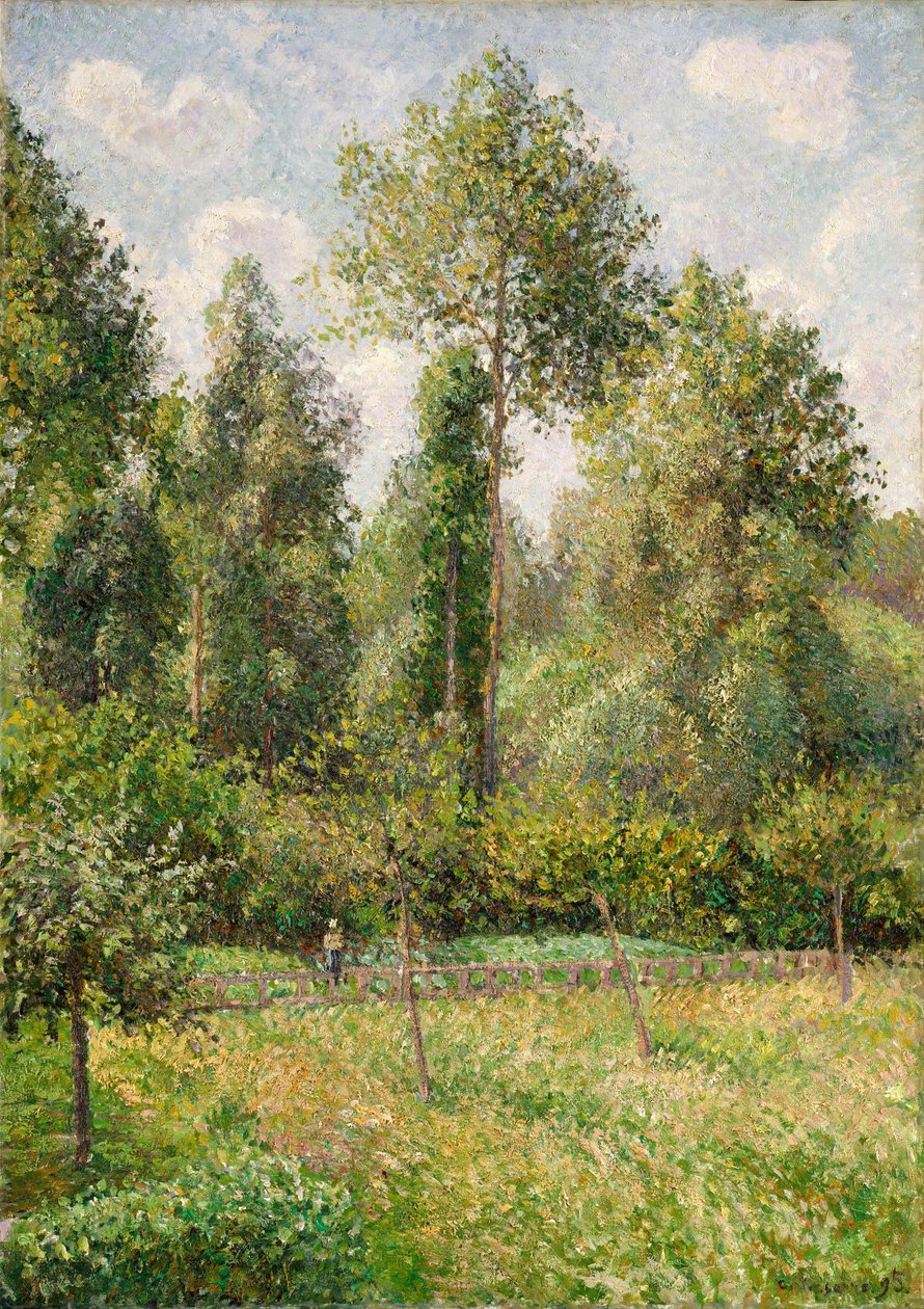 Kavaklar, Éragny by Camille Jacob Pissarro